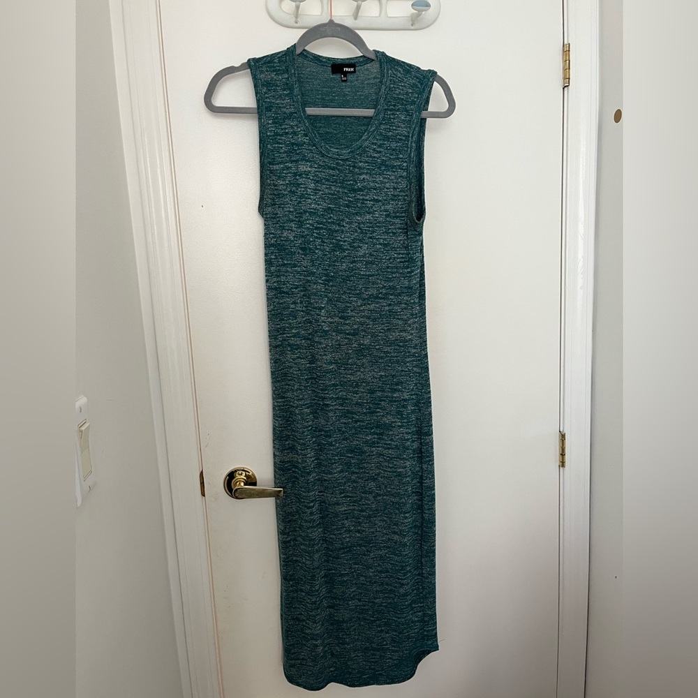 Green/blue Wilfred Free Aritzia Dress